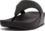 Fitflop™ FitFlop Lulu Opul Toe-Post Sandals ZWART - Thumbnail 1