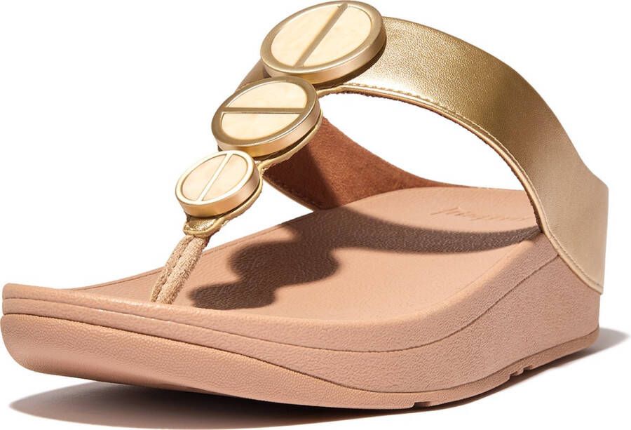 FitFlop ™ Slippers Teenslippers Dames FE5 Goud