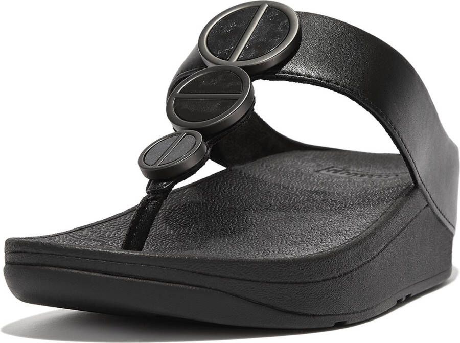 FitFlop ™ Slippers Teenslippers Dames FE5 Zwart