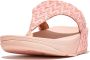 FitFlop Lulu Geo-Webbing Toe-Post Sandals ROZE - Thumbnail 1