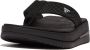 FitFlop Surff Two-Tone Webbing Toe-Post Sandals ZWART - Thumbnail 3