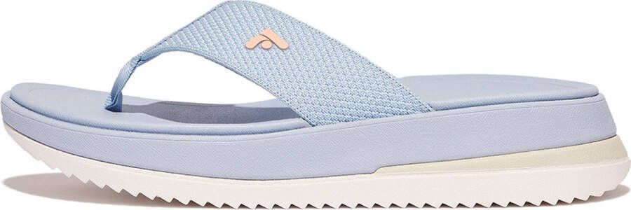 FitFlop Surff Two-Tone Webbing Toe-Post Sandals BLAUW