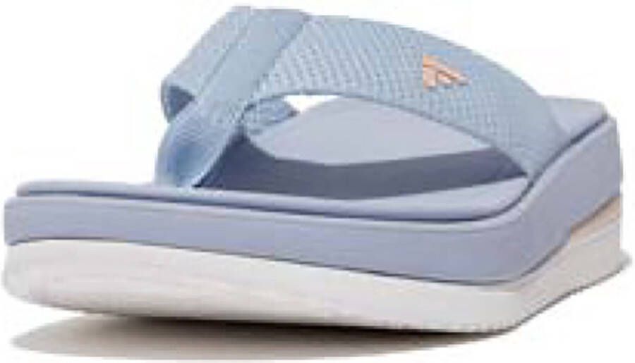 FitFlop Surff Two-Tone Webbing Toe-Post Sandals BLAUW