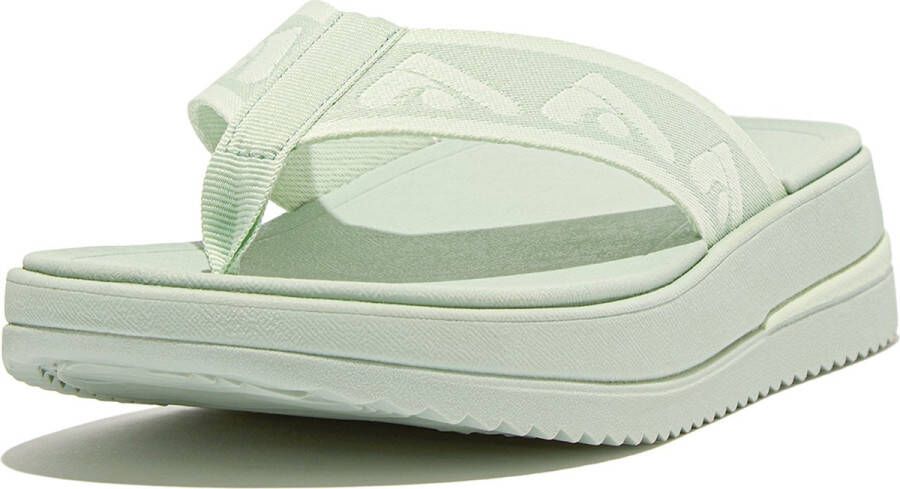 FitFlop Surff Webbing Toe-Post Sandals GROEN