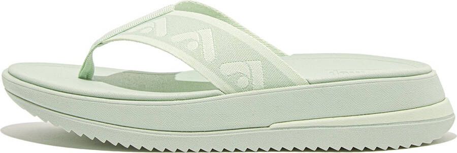 FitFlop Surff Webbing Toe-Post Sandals GROEN