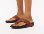 FitFlop Trakk II Slippers voor Mannen BRUIN - Thumbnail 2