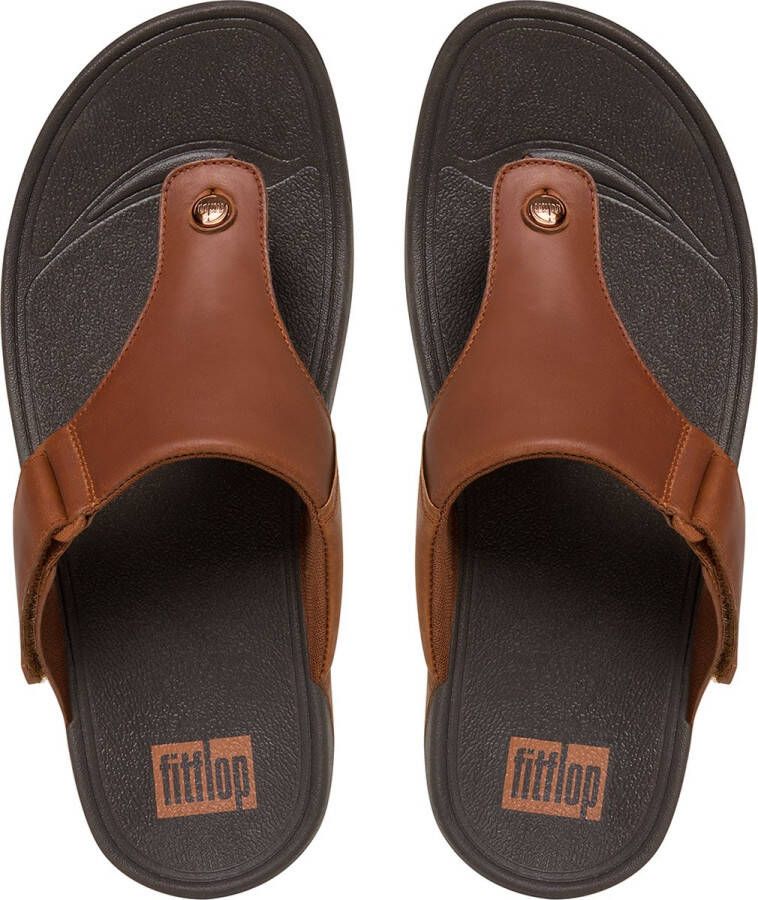 FitFlop Teenslippers TRAKK TM II TOE-THONGS DARK TAN CO