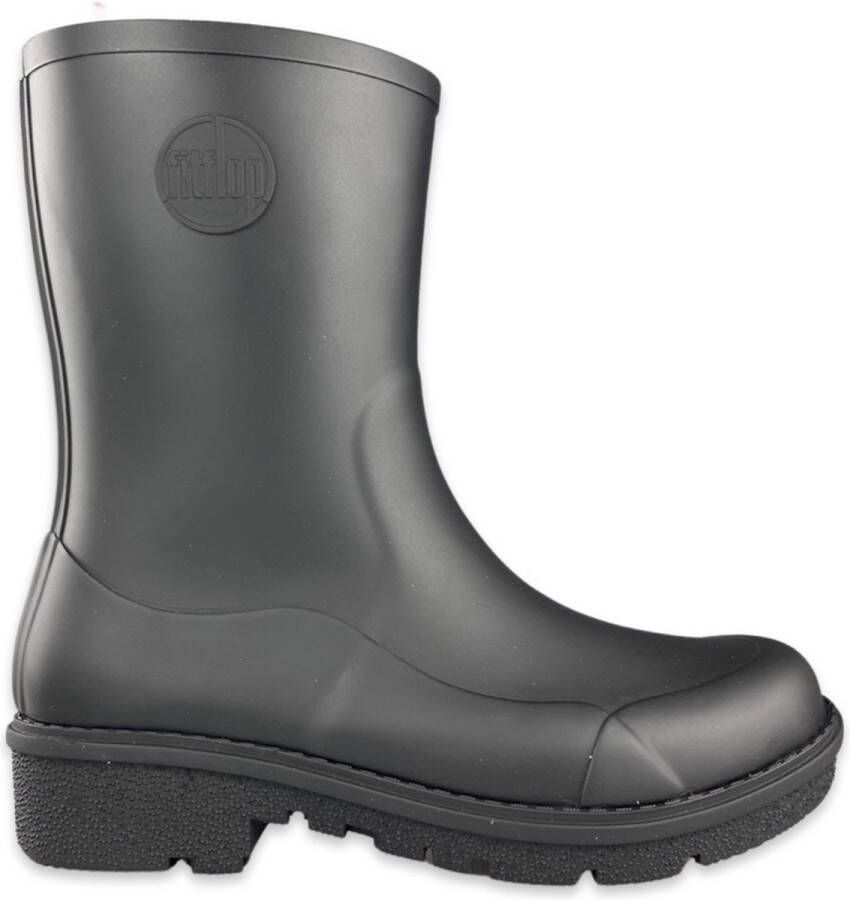 FitFlop Wonderwelly Hoge Waterdichte Laarzen ZWART