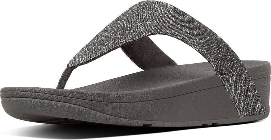 FitFlop Zilveren Teenslippers Lottie Glitzy Toe-Post