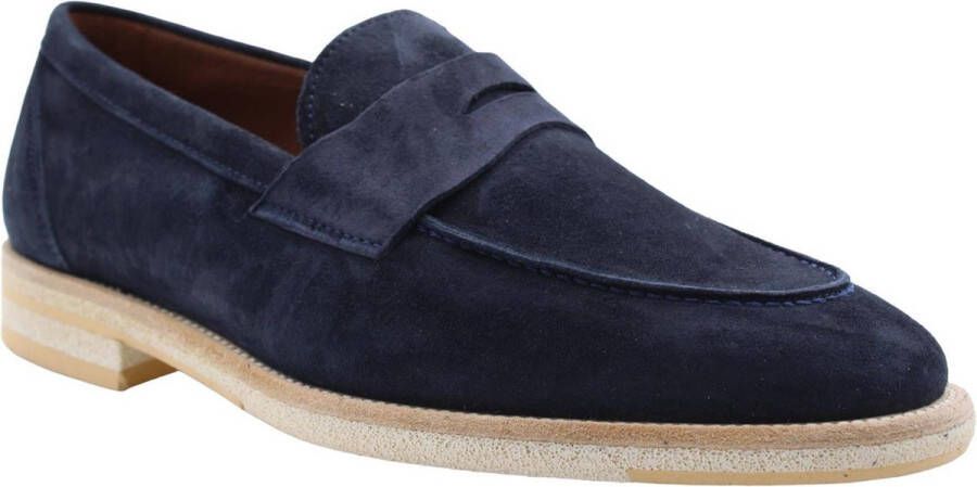 Flecs Sauvignon Moccasin Loafers Blue Heren