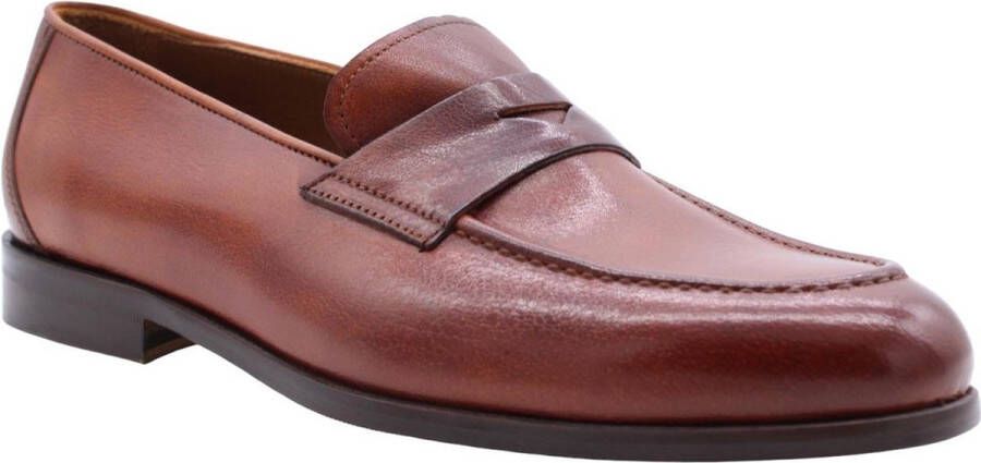 Flecs Stijlvolle Tequila Loafers voor Mannen Brown Heren