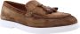 Flecs Klassieke Teddy Moccasin Loafers Brown Heren - Thumbnail 1