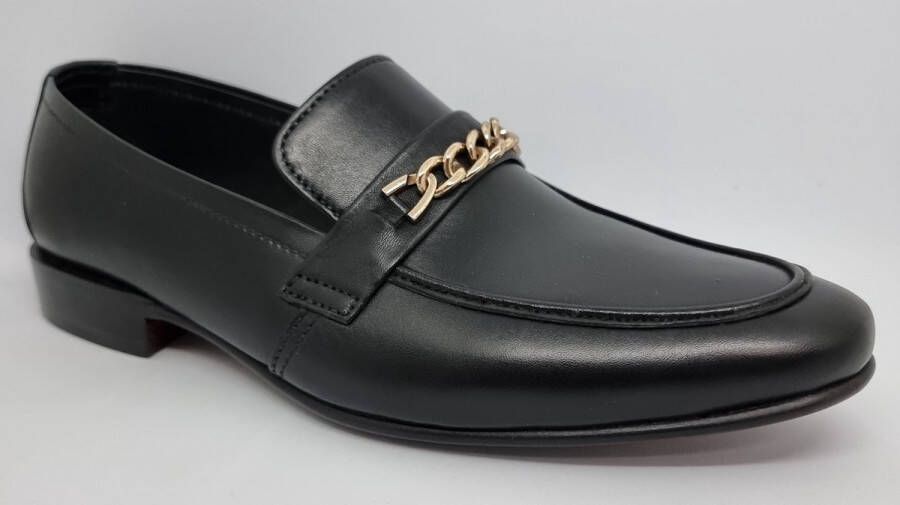 Hitman Schoenen FLEX Heren Instappers Heren Loafers Zwart Echt Leer