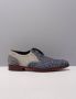 Floris van Bommel De Stapper 17.66 veterschoenen heren blauw 40 05 blue leer 41(7+ ) - Thumbnail 2