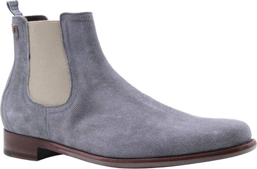 Floris van Bommel Chelsea Boots Gray Heren