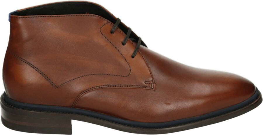 Floris van Bommel BUMPI 01.03 Business half-hoogNette herenschoenen Bruin