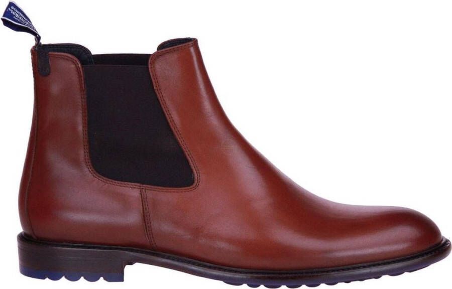 Floris van Bommel Heren Enkelboot 10902 35 Cognac