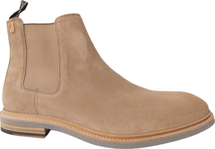 Floris van Bommel Chelseaboot SFM-60029-22-03 Lichtbruin Suède