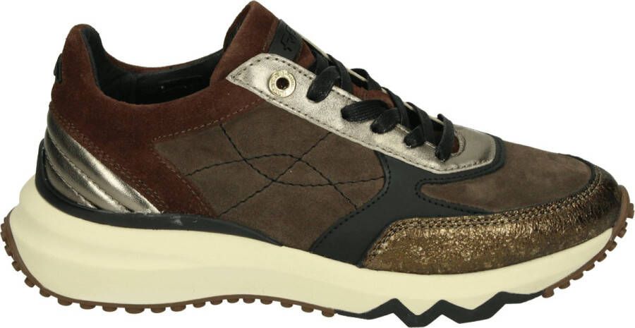 Floris van Bommel CURVI 04.01 Lage sneakersDames sneakers Bruin