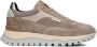 Floris van Bommel Taupe Lage Top Sneakers Grommi 01.00 Beige Dames - Thumbnail 8