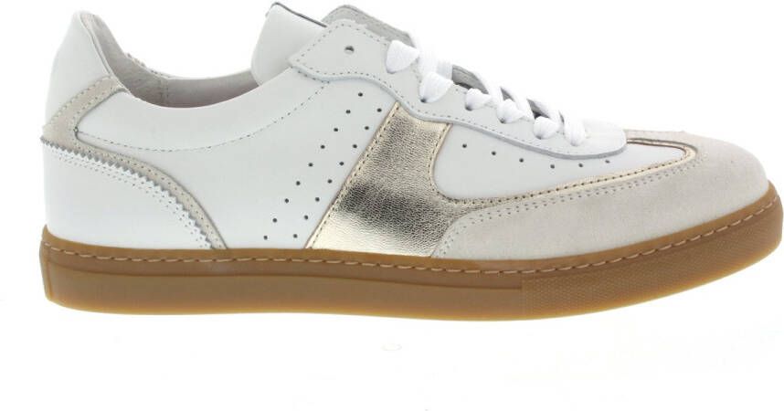 Floris van Bommel Dames Sneakers Minni 04.06 White Wit