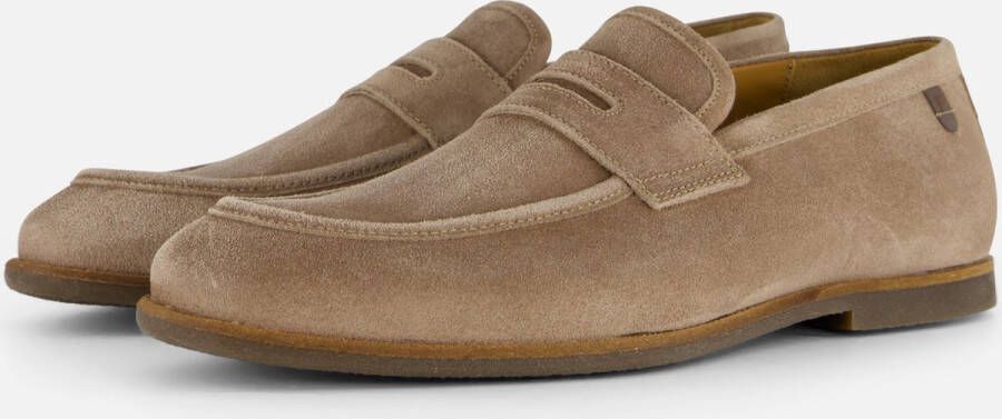 Floris van Bommel De Kruimer loafer taupe suede