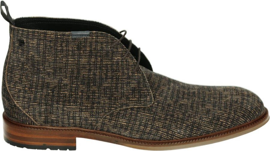 Floris van Bommel DE NORMER 01.02 Business half-hoogNette herenschoenen Bruin