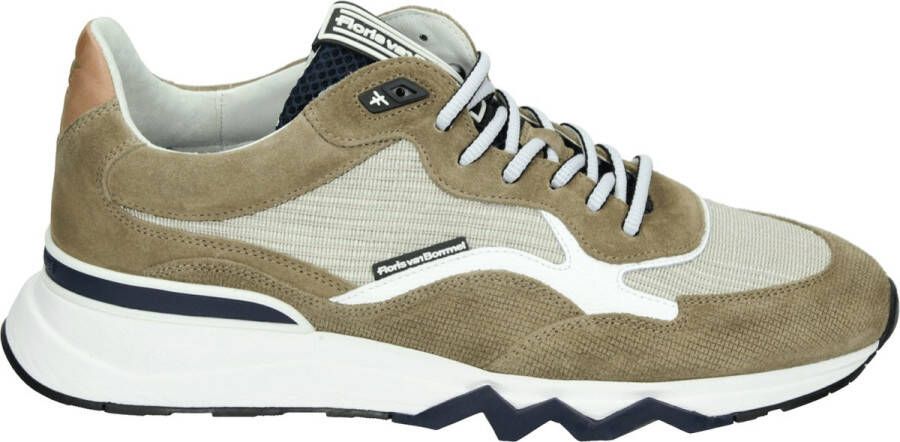 Floris van Bommel DE ZAGER 06.01 Lage sneakersHeren sneakersVrije tijdsschoenen Wit beige