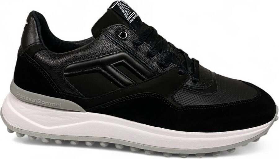 Floris van Bommel Floris v Bommel 10139-10-01 Noppi Black G 1 2-sneakers floris v bommel-veterschoen floris v bommel