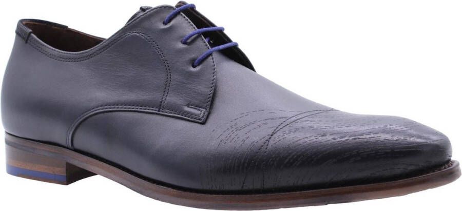 Floris van Bommel Geklede Schoen SFM-30303-41-01 Blauw