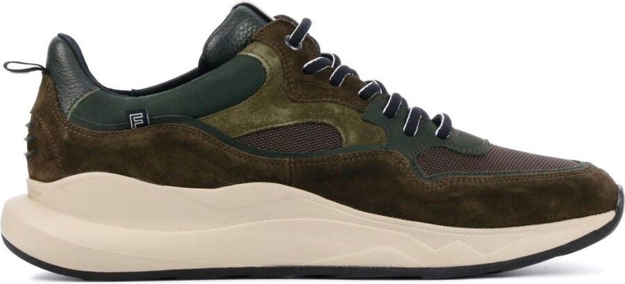 Floris van Bommel Heren Lage sneakers 16269 Groen