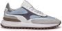 FLORIS VAN BOMMEL Lage Sneakers Heren Sfm-10207 Maat: 48⅔ Materiaal: Textiel Kleur: Blauw - Thumbnail 1