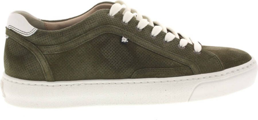 Floris van Bommel Heren Sneakers De Vulcer 01.19 Light Green Groen ½ - Foto 2