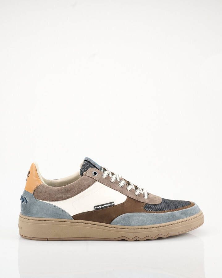 Floris van Bommel Heren Sneakers Sfm-10143 Kupster Taupe