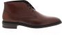 Floris van Bommel BUMPI 01.03 Volwassenen Business half-hoogNette herenschoenen Bruin - Thumbnail 3