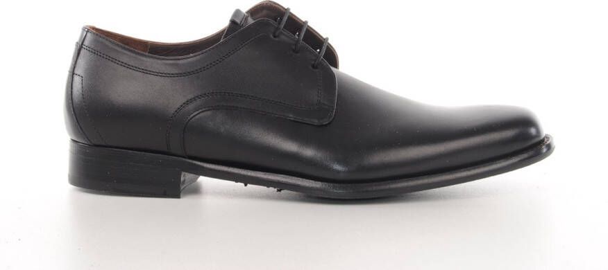 Floris van bommel De Draver 03.08 Black H-Wijdte Veterschoenen