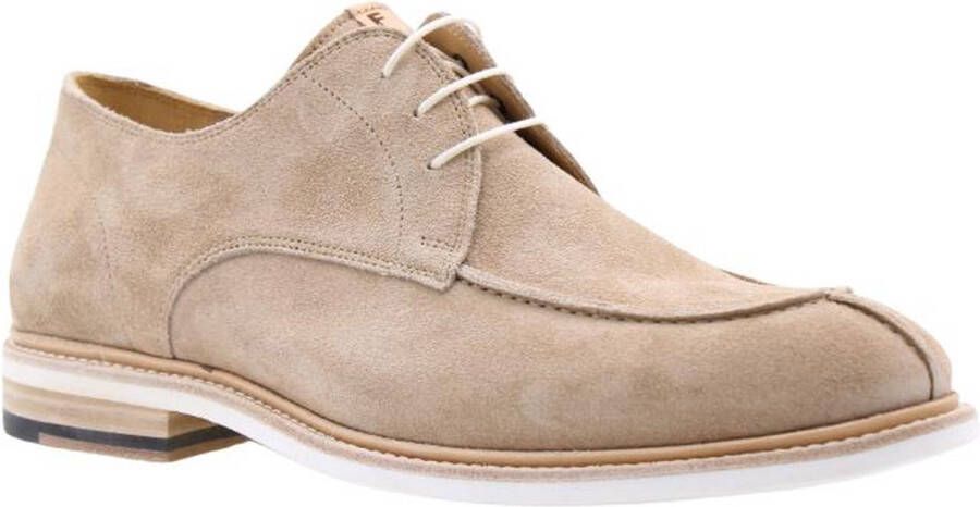 Floris van bommel De Lichter 01.03 Light Brown H Wijdte Veterschoenen