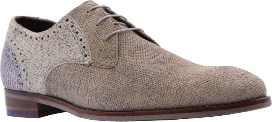 Floris van Bommel Nette Schoen SFM-30161-26-01 Naturel Taupe Grijs