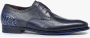 Floris van bommel 30361 De Stapper Dark Blue G+ Wijdte Veterschoenen - Thumbnail 1