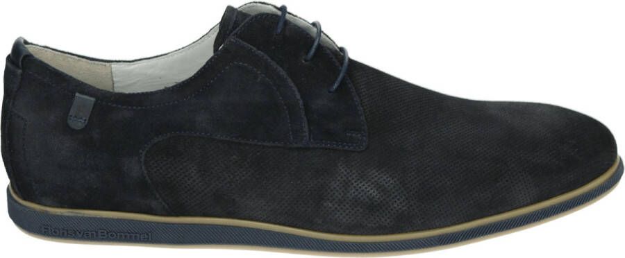 Floris van Bommel PRESLI 02.39 CasualHeren sneakersHeren veterschoenVrije tijdsschoenen Blauw