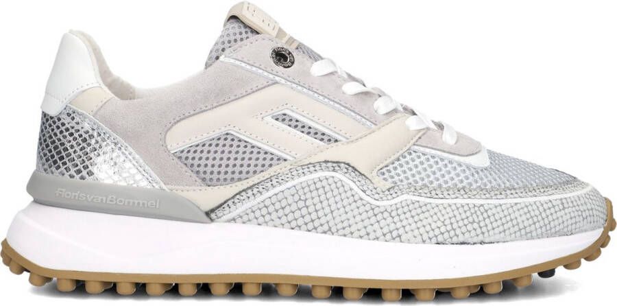 FLORIS VAN BOMMEL Lage Sneakers Dames Sfm-10128 Maat: 41 Materiaal: Mesh Kleur: Grijs