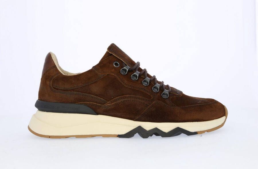 Floris van Bommel DE ZAGER 01.11 Volwassenen Lage sneakersHeren sneakersVrije tijdsschoenen Cognac - Foto 11