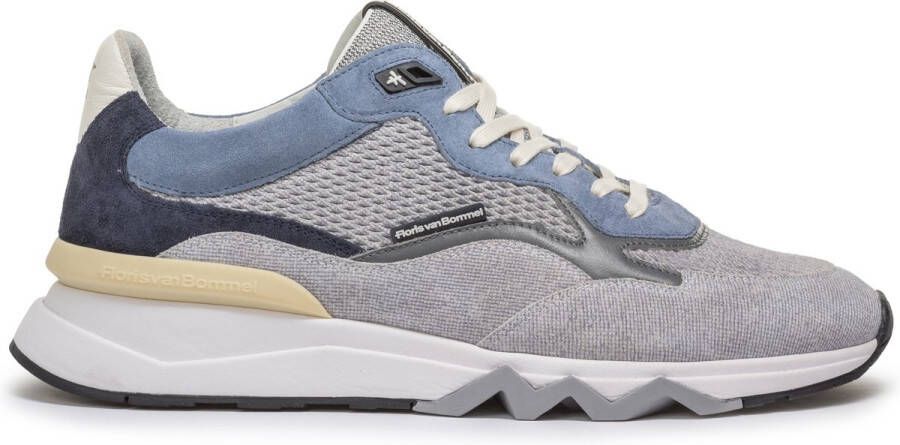 Floris van Bommel SFM-10136 Sneaker De Zager 02.56 Light Blue G1 2