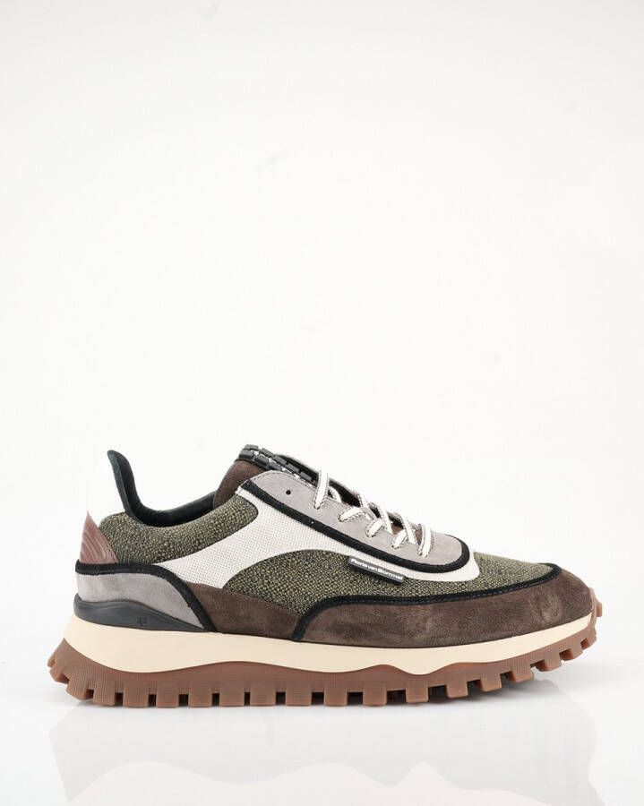 Floris van Bommel Sfm-10138 Sneakers Textiel Heren Groen