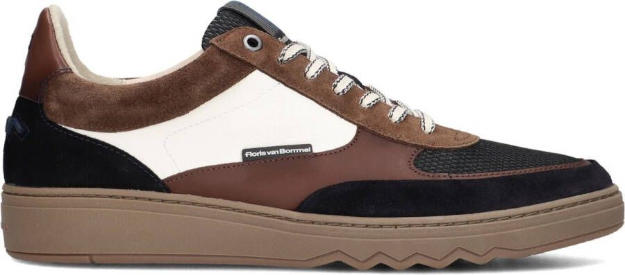 Floris van Bommel Sfm-10143 Kupster Sneakers Leer Heren Cognac