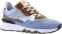 Floris van Bommel Sneakers Heren Lage sneakers Herenschoenen SFM-10155 Blauw combi - Thumbnail 9