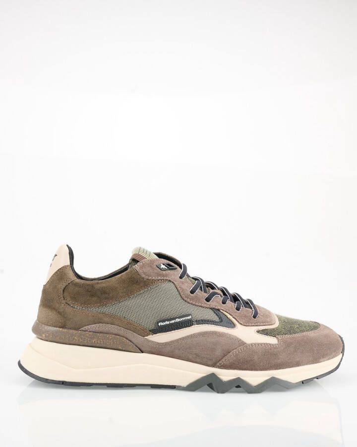 Floris van Bommel Sfm-10178 Sneakers Suède Heren Groen