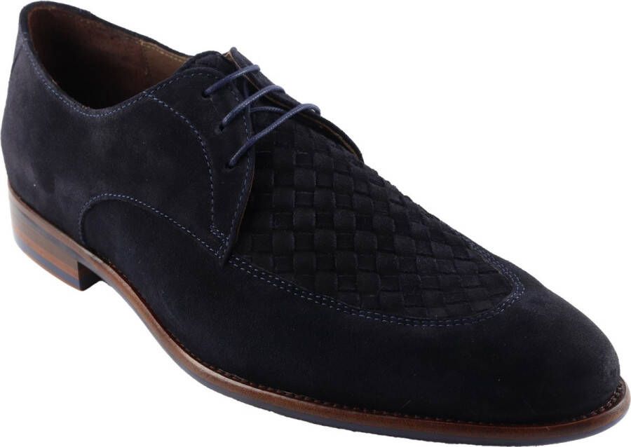 Floris van Bommel Sfm-30462 Nette schoenen Veterschoenen Heren Blauw