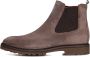 Floris van Bommel Taupe Suede Chelsea Boots Sfm-60018 Brown Heren - Thumbnail 9