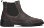 Floris van Bommel Grijze Suède Chelsea Boots Sfm-60049 Gray Heren - Thumbnail 2